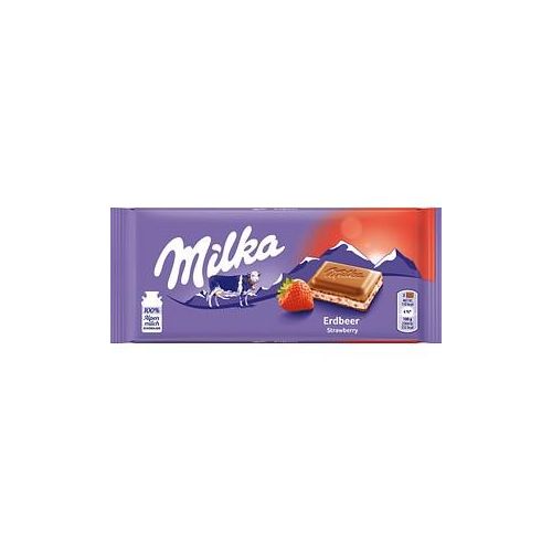 Milka Erdbeer Schokolade 100,0 g