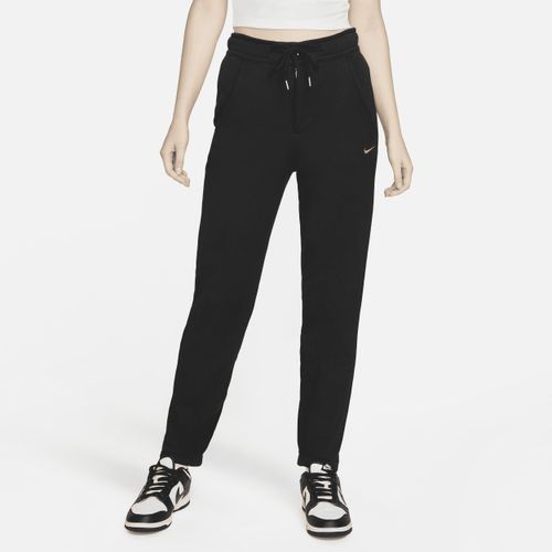 Pantalon taille haute en molleton Nike Sportswear Modern Fleece pour femme - Noir