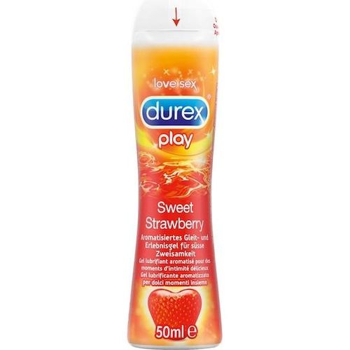 Durex Lust & Liebe Gleitgele PlaySweet Strawberry Gleit- und Erlebnisgel