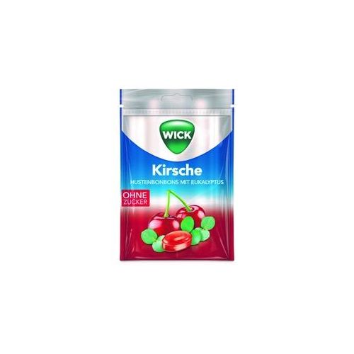 WICK Hustenbonbons KIRSCH& EUKALYPTUS ohne Zucker