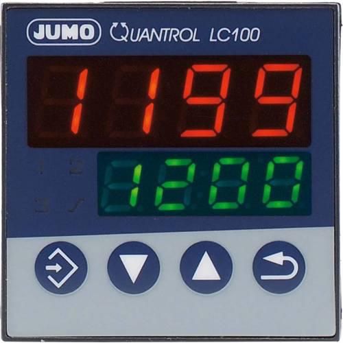 Jumo Quantrol LC100 Temperaturregler L, J, T, K, E, N, S, R, Pt100, Pt1000, KTY Relais 3 A (B x H) 48 mm x 48 mm