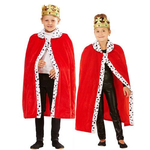 Königsmantel "Little King" für Kinder