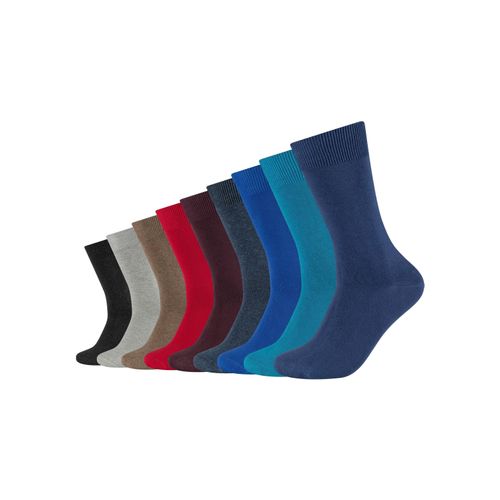 Camano Socken, (9er Pack), mit verstärktem Fersen- und Zehenbereich