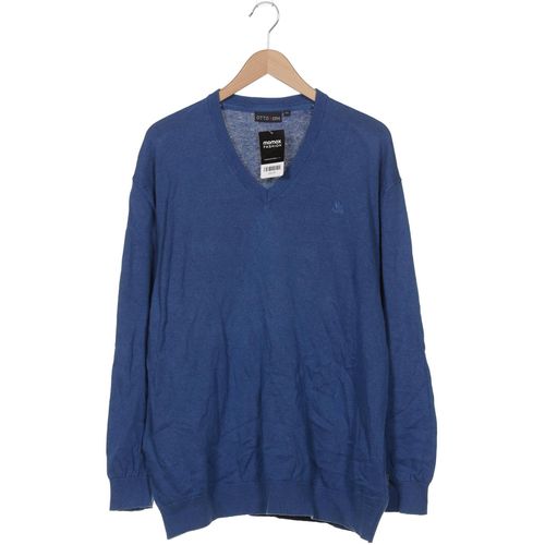 Otto Kern Herren Pullover, blau, Gr. 58