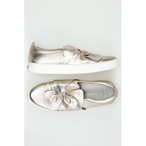 Marco Tozzi Damen Halbschuh, beige, Gr. 36