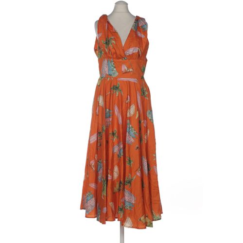 Lena Hoschek Damen Kleid, orange, Gr. 36