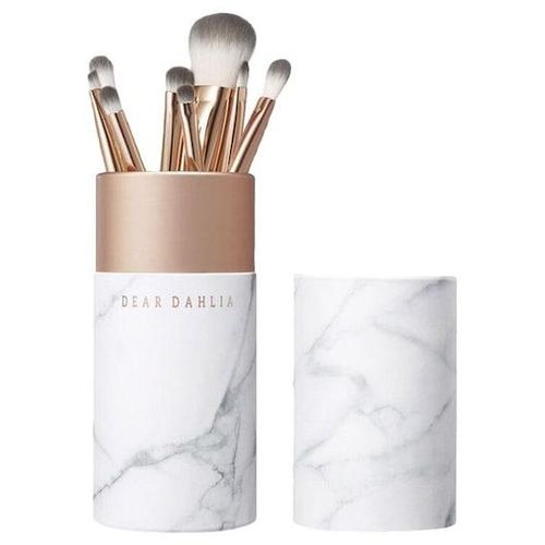 DEAR DAHLIA Accessoires Pinsel Blooming Brush Collection Set Blusher & Powder + Blending + Large Shadow + Small Shadow + Smudger + Point & Defining + Eyebrow + Lip & Concealer + Brush Case