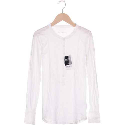 Zadig & Voltaire Damen Langarmshirt, cremeweiß, Gr. 36