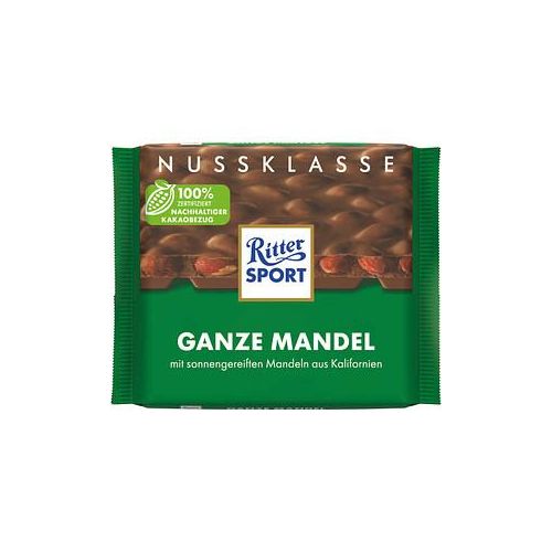 Ritter SPORT GANZE MANDEL Schokolade 100,0 g