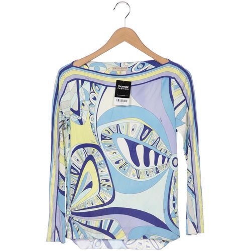 Emilio Pucci Damen Langarmshirt, mehrfarbig, Gr. 40