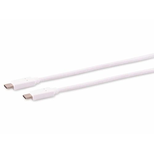 S-IMPULS USB-C Verbindungskabel, 3.2 Gen 2x2, weiß, 1,5 m