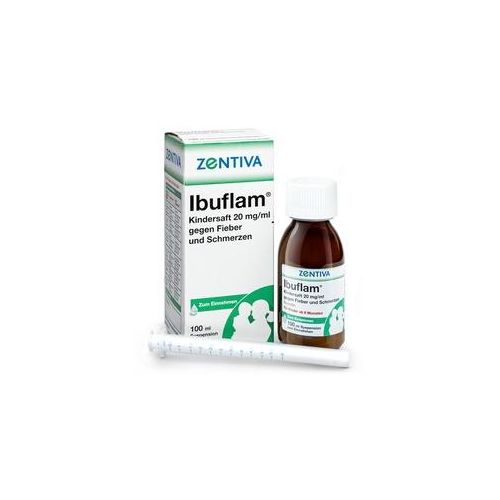 Ibuflam Kindersaft 20 mg/ml gegen Fieber und Schmerzen