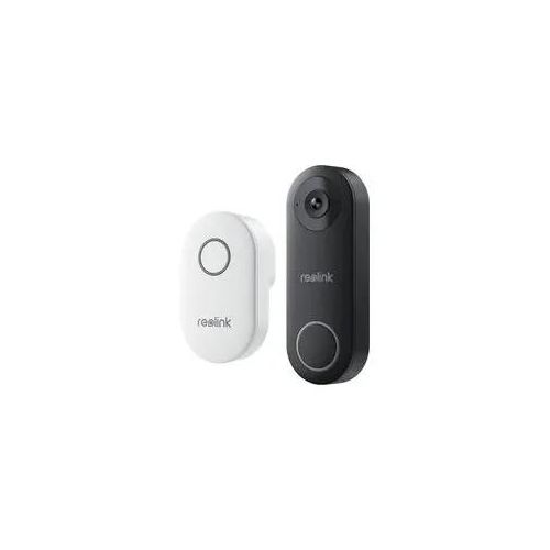 Reolink D340W Video Doorbell - Kabelgebundene 2K Videotürklingel mit Gong - Schwarz