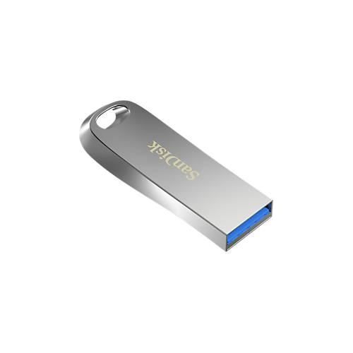 USB-Stick SanDisk Ultra Luxe, USB 3.1, bis 150 MB/s, mit Passwortschutz, 32 GB Speicherkapazität, Metall