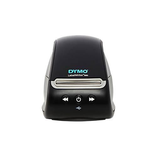 Etikettendrucker DYMO® LabelWriter™ 550, Thermodirektdruck, 300 x 300 dpi, 62 Etiketten/min, Auto-Erkennungsfunktion, USB, inkl. Etiketten