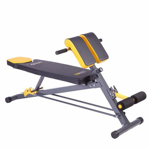 Bank mit Hyperextension und Stütze HMS Premium LSR8311