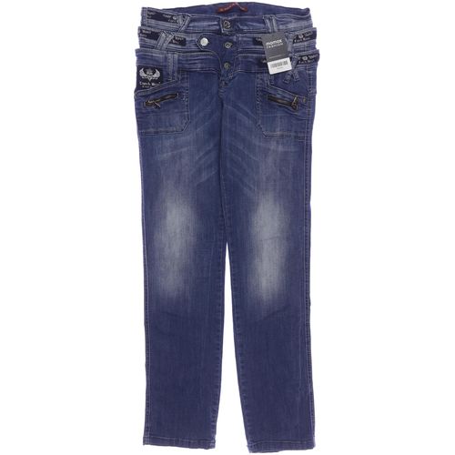 Cipo & Baxx Damen Jeans, blau, Gr. 32