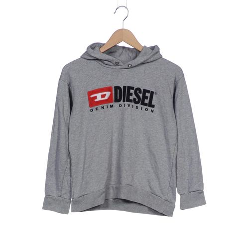 Diesel Damen Kapuzenpullover, grau, Gr. 34