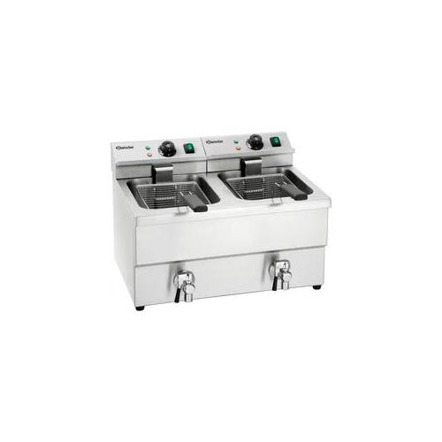 Gastro Bartscher Elektro Doppel-Fritteuse IMBISS II 2x 8L