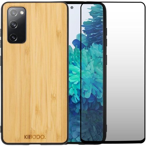 Hülle Galaxy S20FE - Holz - Schwarz