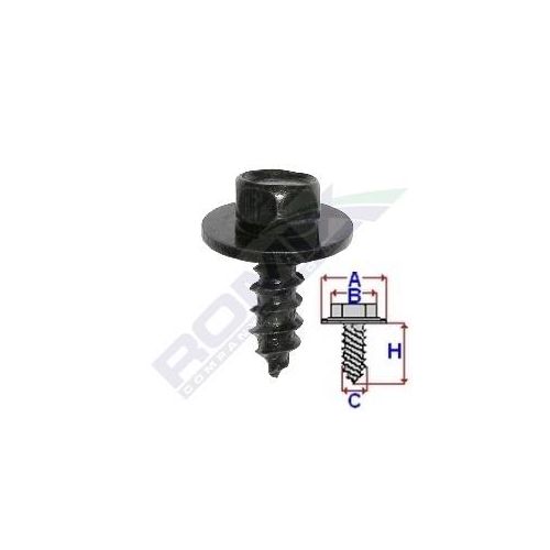 ROMIX Blechschraube C60467