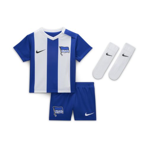 Hertha BSC 2024/25 Stadium Home Nike Replica Fußballtrikot-Set für Babys und Kleinkinder - Blau