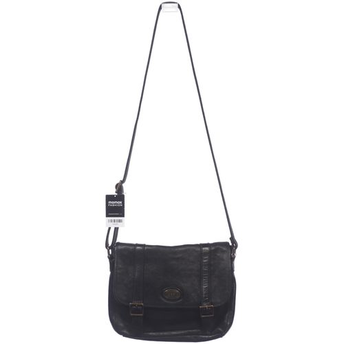 Fossil Damen Handtasche, schwarz, Gr.