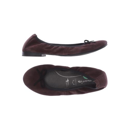 Tamaris Damen Ballerinas, bordeaux, Gr. 37