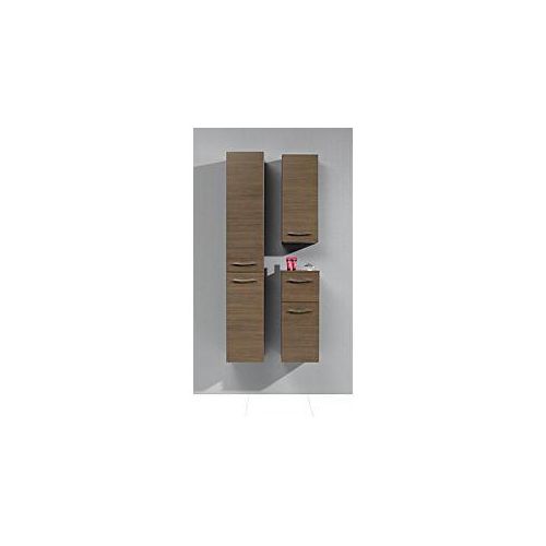 Artiqua Hochschrank Serie 818 Anschlag links, Weiss Glanz, 168x30x30cm