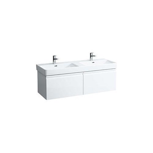 LAUFEN Pro s Waschtisch-Unterbau H4835720964791 126x45x39cm, 2 Schubladen/2 Innenladen, Eiche hell