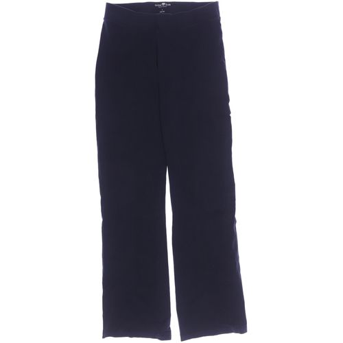 Grüne Erde Damen Stoffhose, marineblau, Gr. 0