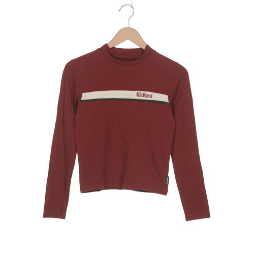 Kickers Damen Langarmshirt, rot, Gr. 38