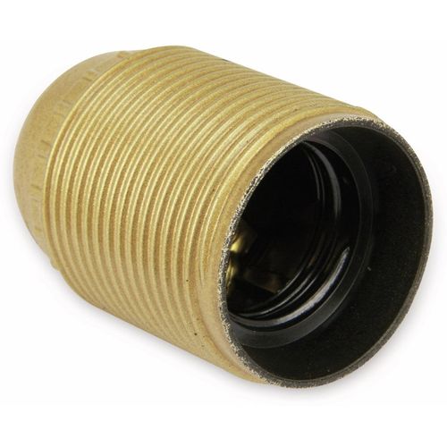 Lampenfassung E27, Iso, gold