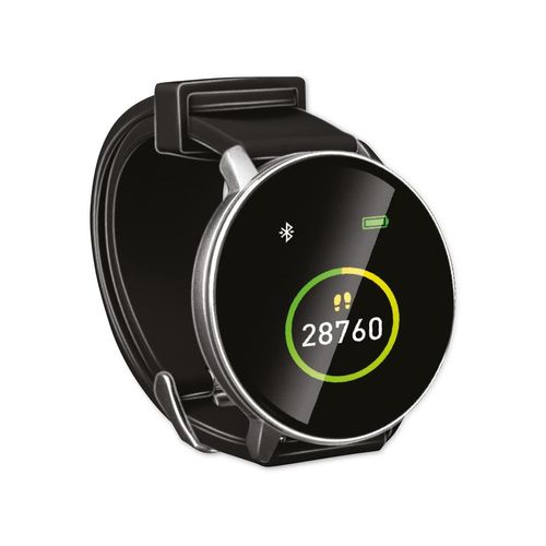 UMBRO Fitness-Tracker, schwarz, Herzfrequenz, Kalorienzähler, IP67