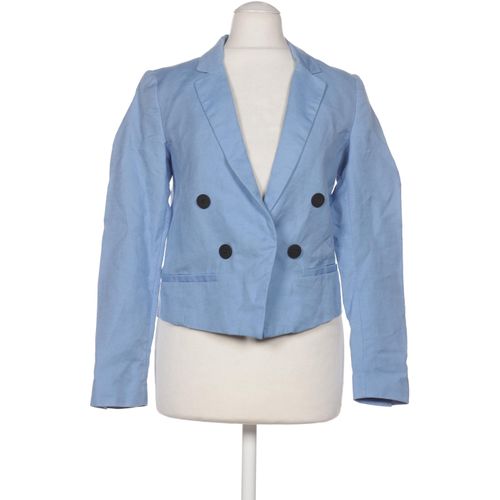 Mango Damen Blazer, blau, Gr. 34