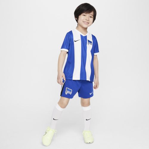 Hertha BSC 2024/25 Stadium Home Nike Replica Fußballtrikot-Set für jüngere Kinder - Blau