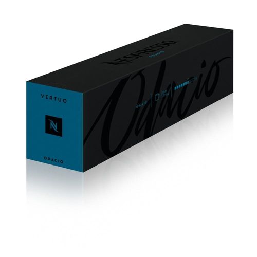 Nespresso Odacio Vertuo Line 10 Signature Kaffeekapseln Blau 230ml Kühn & lebhaft