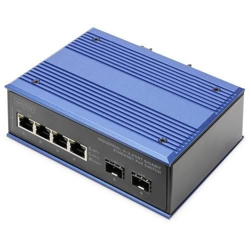 Digitus DN-651149 Industrial Ethernet Switch 4x2 Port 1 GBit/s