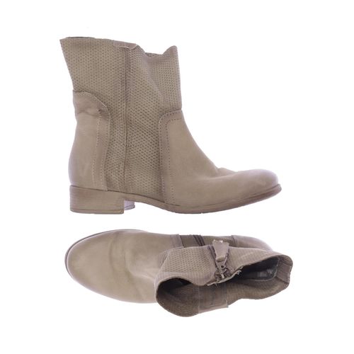 Mjus Damen Stiefelette, beige, Gr. 37