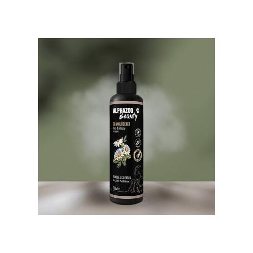 ALPHAZOO Brandlöscher- Juckreiz-Spray, Fellpflege-Spray für Hunde, Katzen, Haus- und Hoftiere 200 ml