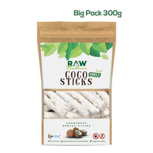 RAW Nature Kokos-Sticks Hundesnack - 300 g