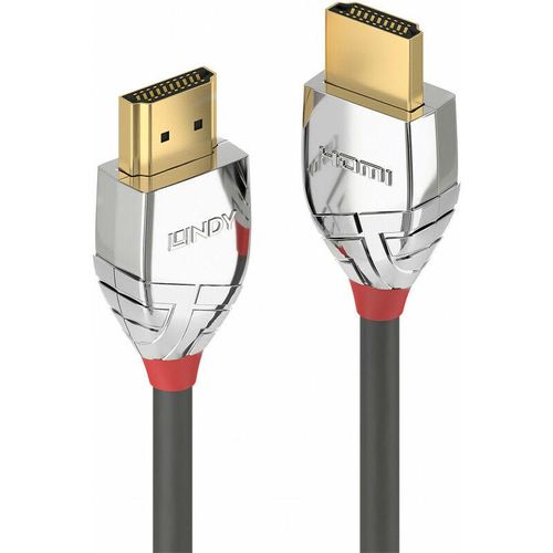 Cromo - hdmi mit Ethernetkabel - hdmi (m) bis hdmi (m) - 3 m - Dreifachisolierung - Grau - 4K Untersttzung (37873) (37873) - Lindy