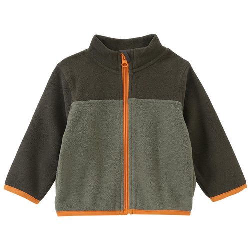 Baby Fleecejacke mit Stehkragen