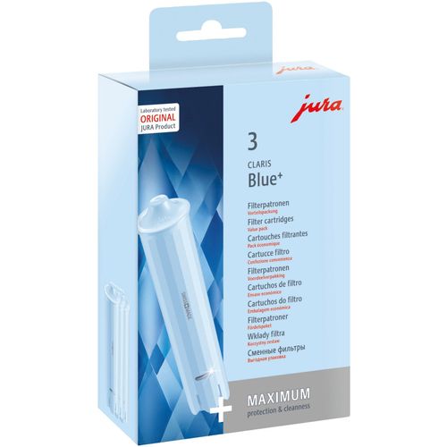 JURA Wasserfilter »71793 CLARIS Blue+«, (Set, 3 tlg.), 3-Set