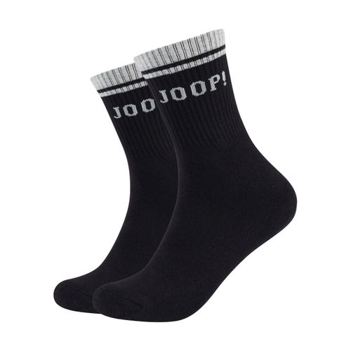 JOOP! Socken, (2er Pack), Premium Qualität, Tennissocken mit verstärkter Ferse, verstärkte Zehen