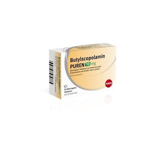 Butylscopolamin PUREN 10 mg