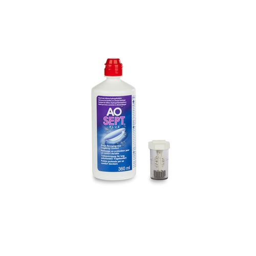 AOSept Plus (360 ml + 1 Behälter) Peroxidlösung, Pflegemittel