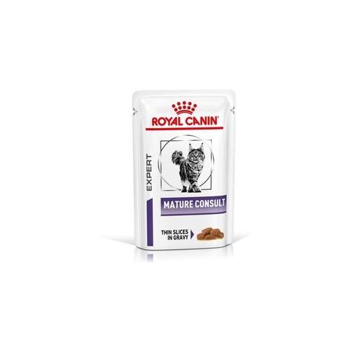 Royal Canin Expert Mature Consult Feine Stückchen in Soße Nassfutter f