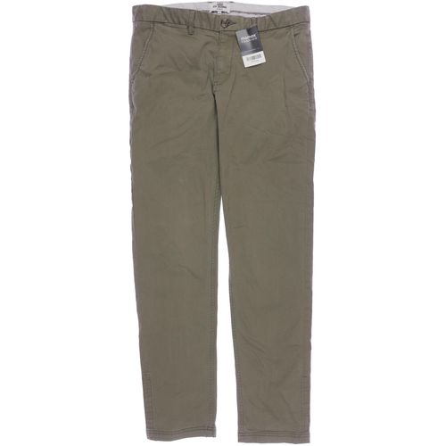 Ben Sherman Herren Stoffhose, grün, Gr. 31