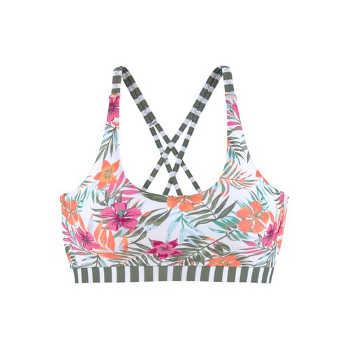 Venice Beach Bustier-Bikini-Top »Summer«, mit gerkreuzten Trägern